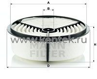 воздушный фильтр MANN-FILTER C2262 MANN-FILTER  - фото, характеристики, описание.