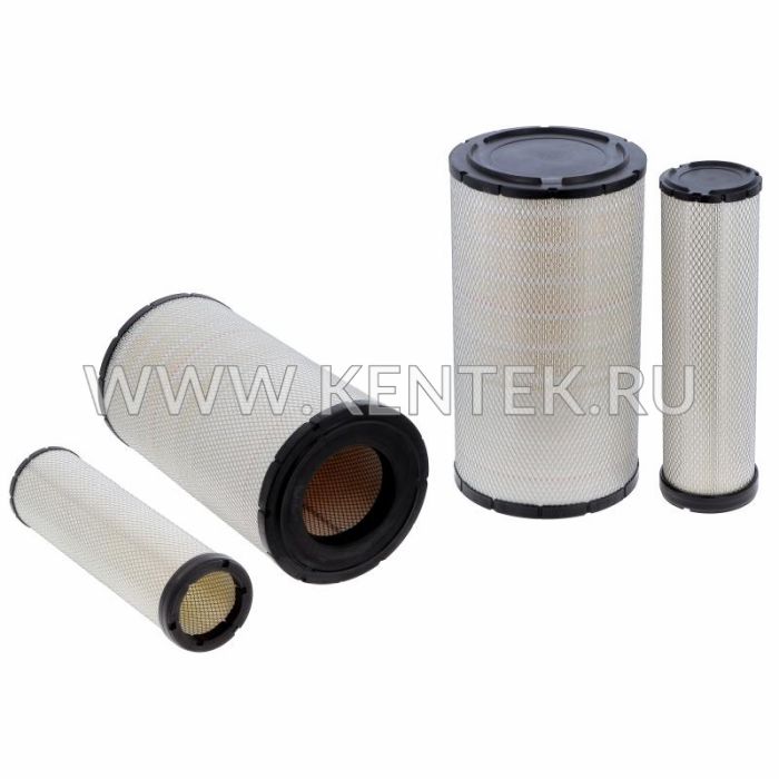 Комплект воздушных фильтров (600-185-4200) HIFI KA160121 HIFI  - фото, характеристики, описание.