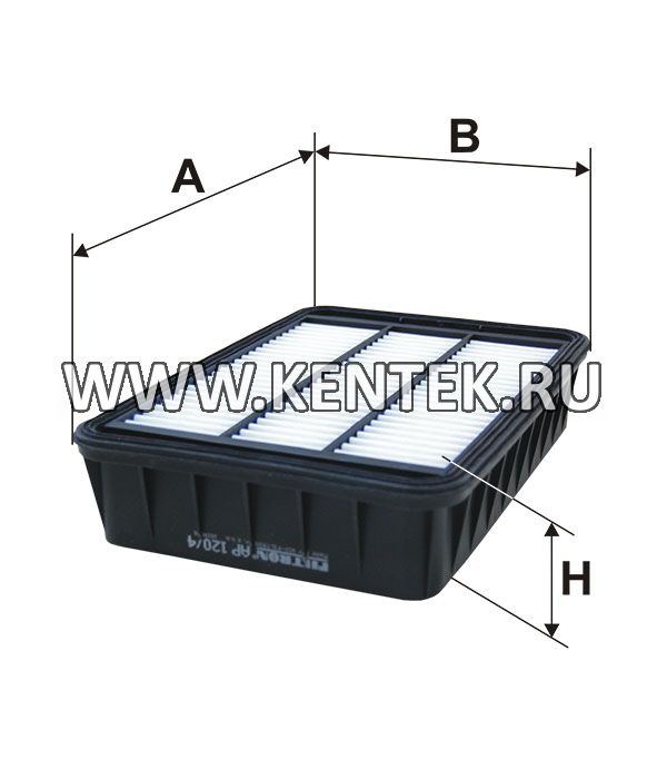 панельный воздушный фильтр FILTRON AP120/4 FILTRON  - фото, характеристики, описание.