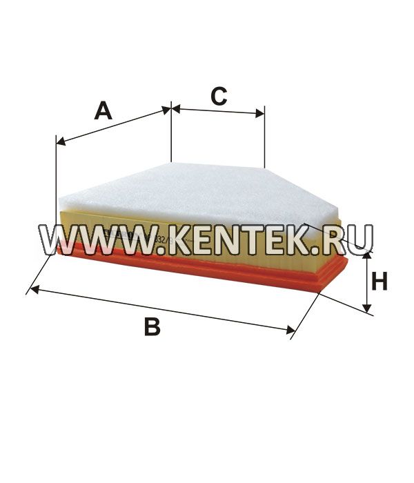 панельный воздушный фильтр FILTRON AP032/9 FILTRON  - фото, характеристики, описание.