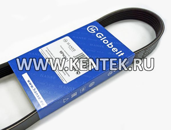 Ремень приводной поликлиновой усиленный GLOBELT 6PK971 GLOBELT  - фото, характеристики, описание.