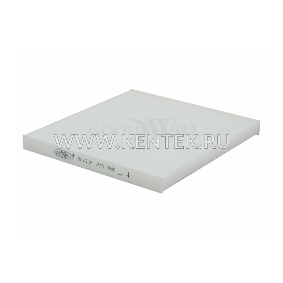 Фильтр салона GOODWILL AG 676 CF GOODWILL  - фото, характеристики, описание.