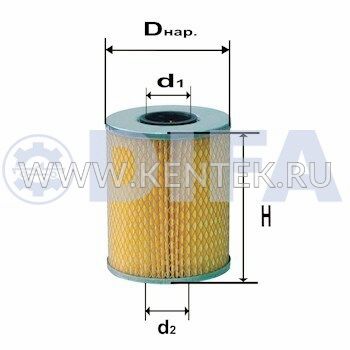 Масляный фильтр элемент DIFA M5327MK DIFA  - фото, характеристики, описание.