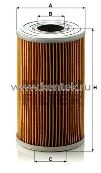 масляный фильтроэлемент MANN-FILTER H931/4 MANN-FILTER  - фото, характеристики, описание.