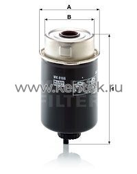 топливный фильтр MANN-FILTER WK8166 MANN-FILTER  - фото, характеристики, описание.