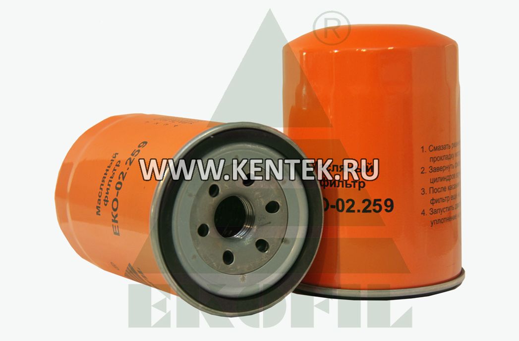Масляный фильтр EKOFIL EKO-02.259 EKOFIL  - фото, характеристики, описание.