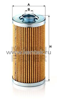 масляный фильтроэлемент MANN-FILTER H824/2X MANN-FILTER  - фото, характеристики, описание.