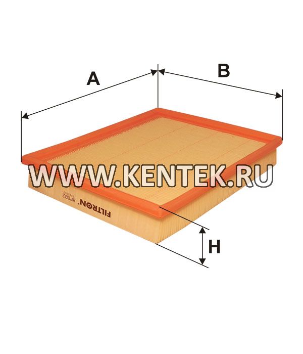 панельный воздушный фильтр FILTRON AP082 FILTRON  - фото, характеристики, описание.