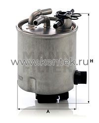 топливный фильтр MANN-FILTER WK9027 MANN-FILTER  - фото, характеристики, описание.