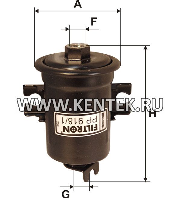 топливный фильтр коробочного типа FILTRON PP918/1 FILTRON  - фото, характеристики, описание.