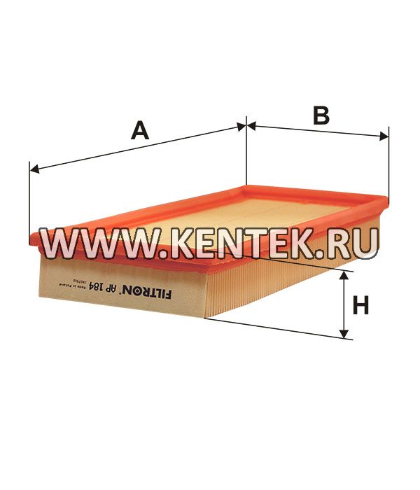 панельный воздушный фильтр FILTRON AP184 FILTRON  - фото, характеристики, описание.