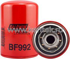 топливный фильтр, Spin-on (накручивающийся) Baldwin BF992 Baldwin  - фото, характеристики, описание.