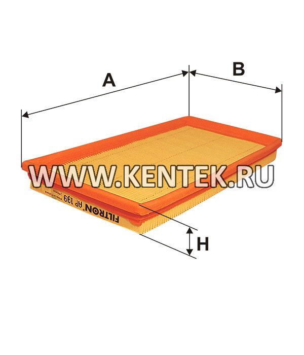 панельный воздушный фильтр FILTRON AP199 FILTRON  - фото, характеристики, описание.