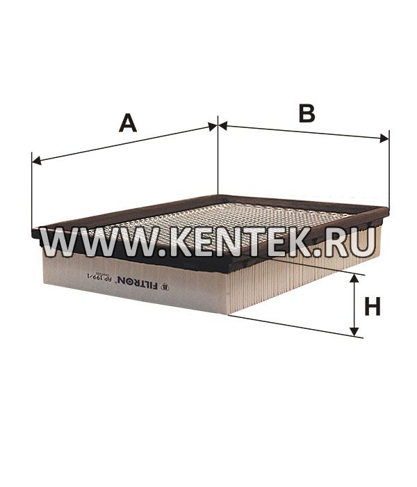 панельный воздушный фильтр FILTRON AP199/1 FILTRON  - фото, характеристики, описание.