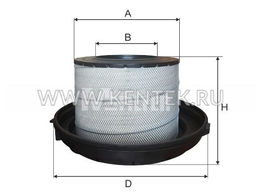 A595 фильтр воздушный MFILTER M-FILTER  - фото, характеристики, описание.