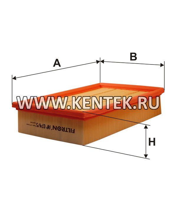 панельный воздушный фильтр FILTRON AP074/5 FILTRON  - фото, характеристики, описание.