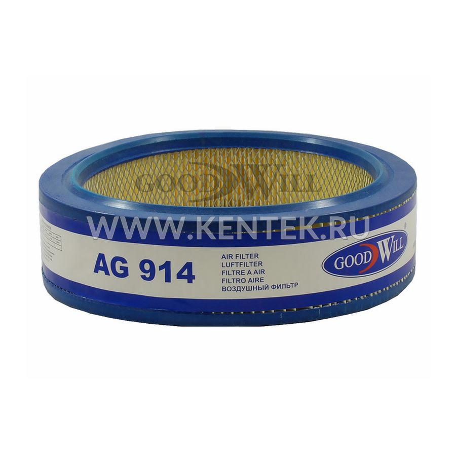 Фильтр воздушный GOODWILL AG 914 GOODWILL  - фото, характеристики, описание.