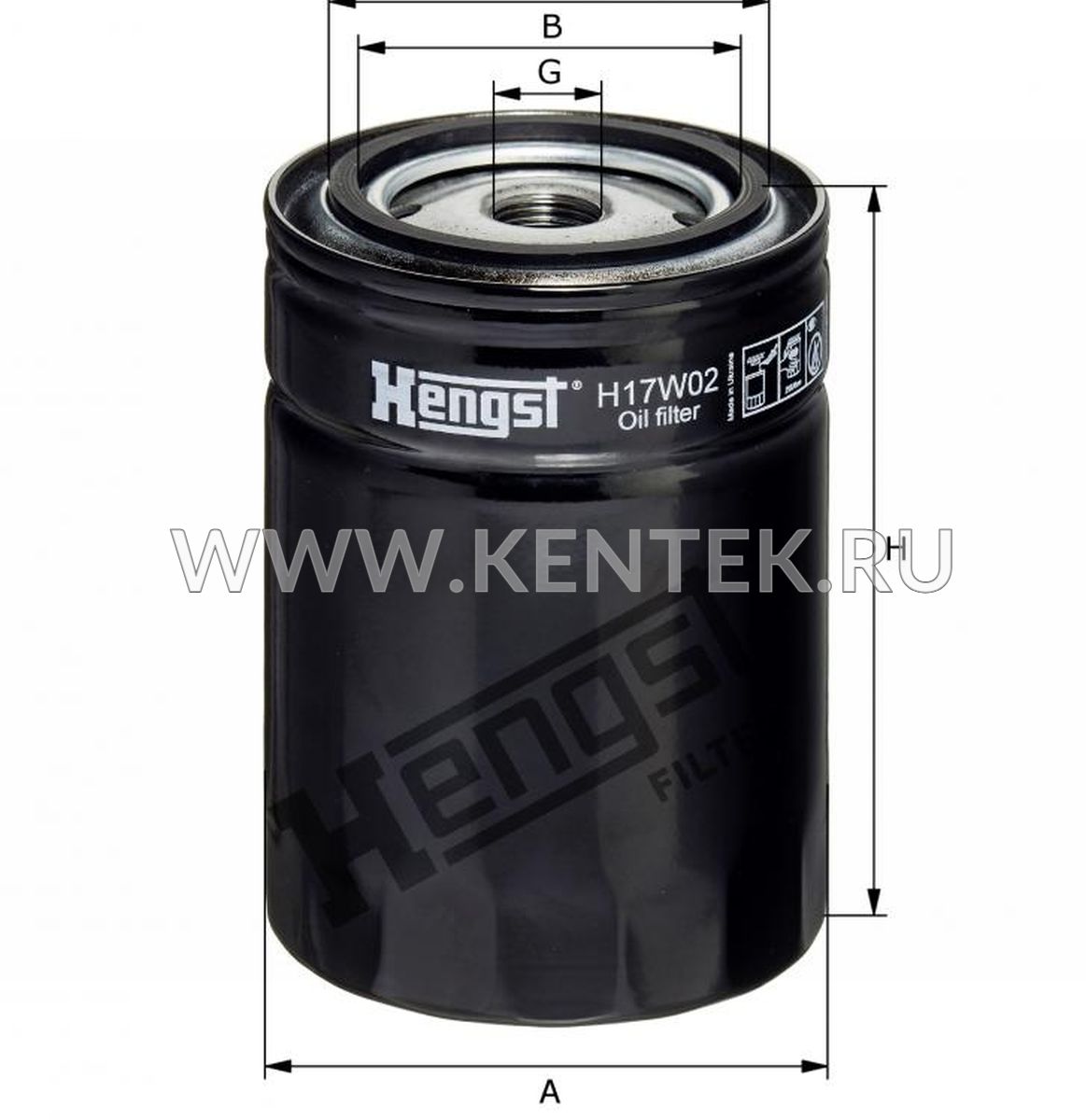  HENGST H17W02 HENGST  - фото, характеристики, описание.