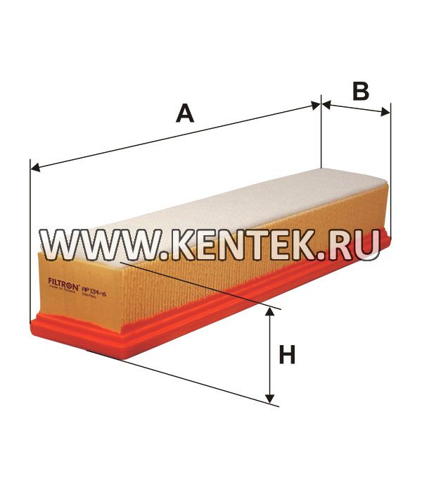 панельный воздушный фильтр FILTRON AP134/6 FILTRON  - фото, характеристики, описание.