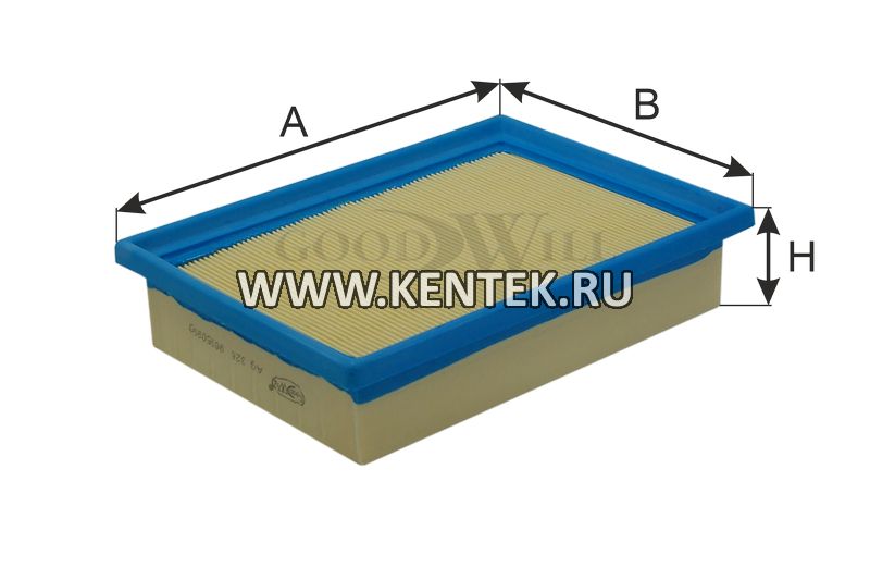 Фильтр воздушный GOODWILL AG 326 GOODWILL  - фото, характеристики, описание.