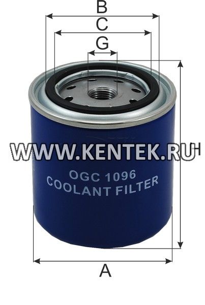 Фильтр охлаждающей жидкости GOODWILL OGC 1096 GOODWILL  - фото, характеристики, описание.