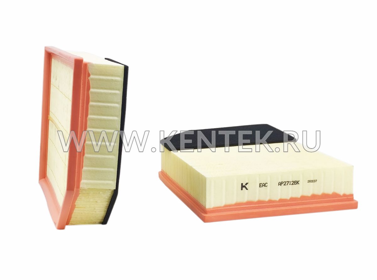 Воздушный фильтр-элемент KENTEK AP27126K KENTEK  - фото, характеристики, описание.
