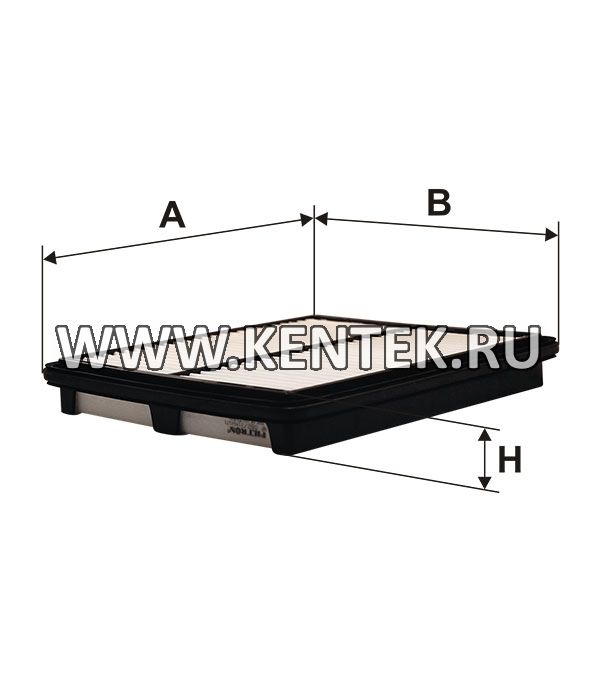 панельный воздушный фильтр FILTRON AP082/3 FILTRON  - фото, характеристики, описание.