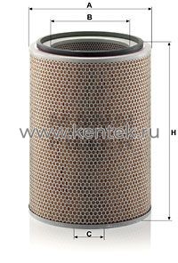 воздушный фильтр MANN-FILTER C311310 MANN-FILTER  - фото, характеристики, описание.