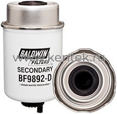 Топливный элемент вторичный со сливом Baldwin BF9892-D Baldwin  - фото, характеристики, описание.