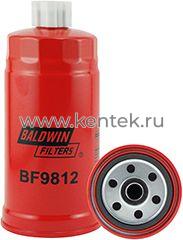 топливный фильтр, Spin-on (накручивающийся) / Drain Baldwin BF9812 Baldwin  - фото, характеристики, описание.