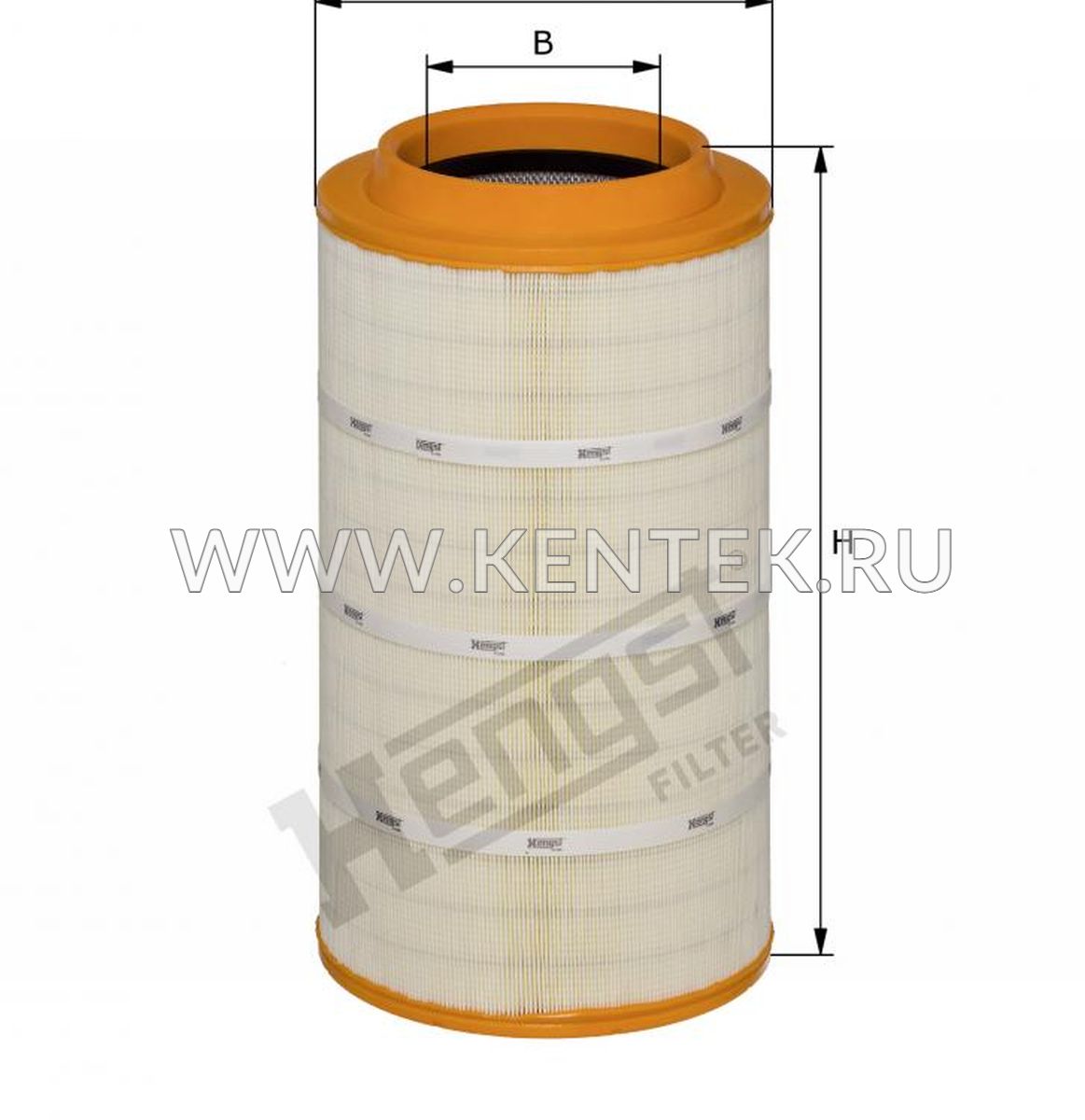 E428L01_фильтр воздушный !MAN TGA 18-41.660 HENGST HENGST  - фото, характеристики, описание.