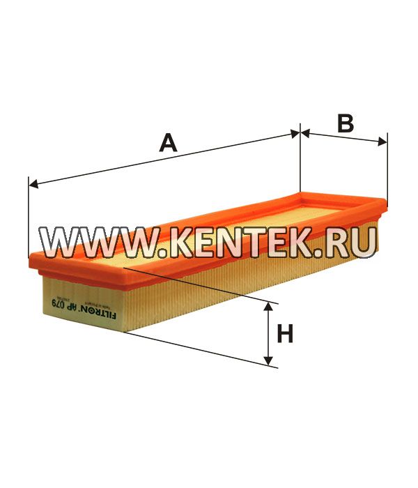 панельный воздушный фильтр FILTRON AP079 FILTRON  - фото, характеристики, описание.