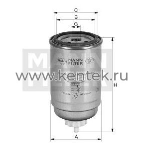 топливный фильтр серии PreLine MANN-FILTER PL150 MANN-FILTER  - фото, характеристики, описание.