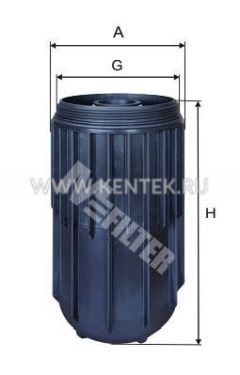 Масляный фильтр MFILTER TE4037KIT M-FILTER  - фото, характеристики, описание.