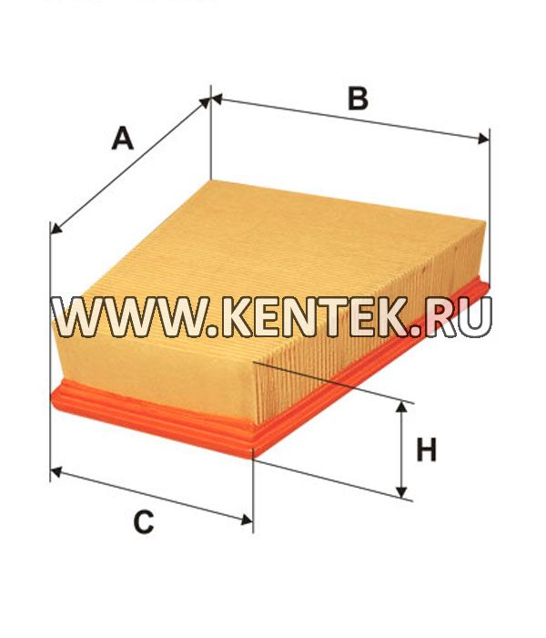 панельный воздушный фильтр FILTRON AP189/2 FILTRON  - фото, характеристики, описание.