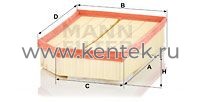 воздушный фильтр MANN-FILTER C33194 MANN-FILTER  - фото, характеристики, описание.