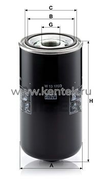 масляный фильтр MANN-FILTER W13120/3 MANN-FILTER  - фото, характеристики, описание.