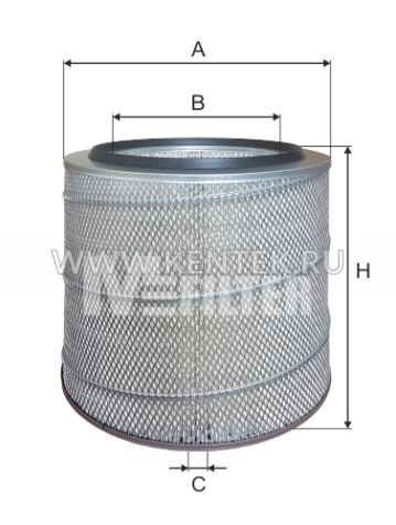 Воздушный фильтр MFILTER A528 M-FILTER  - фото, характеристики, описание.