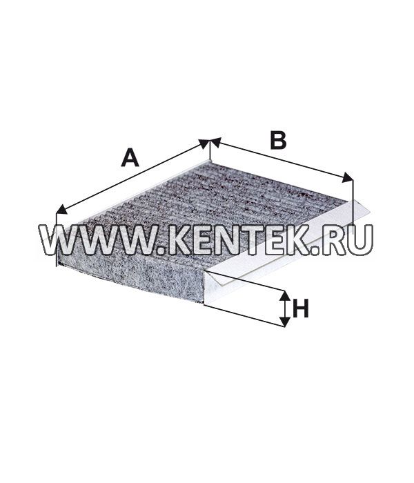 салонный фильтр с активированным углем FILTRON K1335A FILTRON  - фото, характеристики, описание.