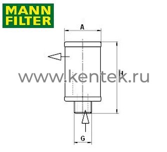сепаратор воздух-масло MANN-FILTER LE1007 MANN-FILTER  - фото, характеристики, описание.