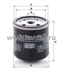 топливный фильтр MANN-FILTER WK712/2 MANN-FILTER  - фото, характеристики, описание.