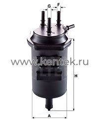 топливный фильтр MANN-FILTER WK939/4 MANN-FILTER  - фото, характеристики, описание.