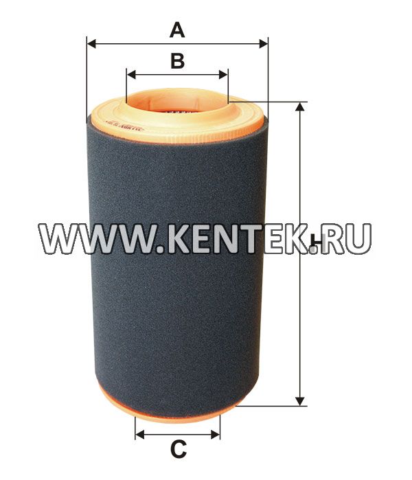 круглый воздушный фильтр FILTRON AR316/2 FILTRON  - фото, характеристики, описание.