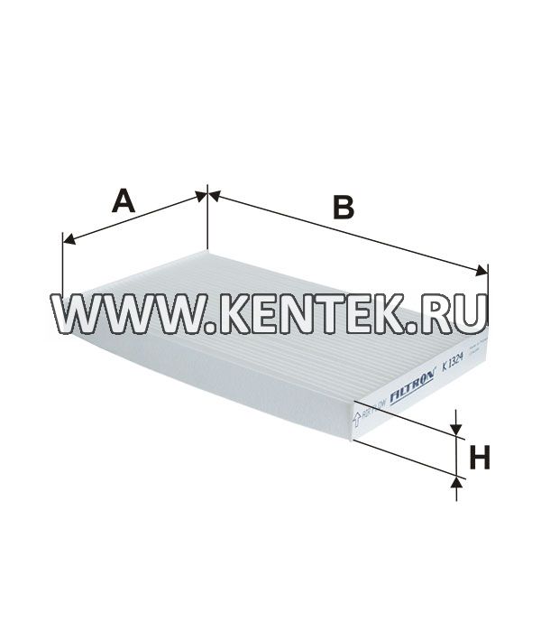 Салонный фильтр FILTRON K1324 FILTRON  - фото, характеристики, описание.