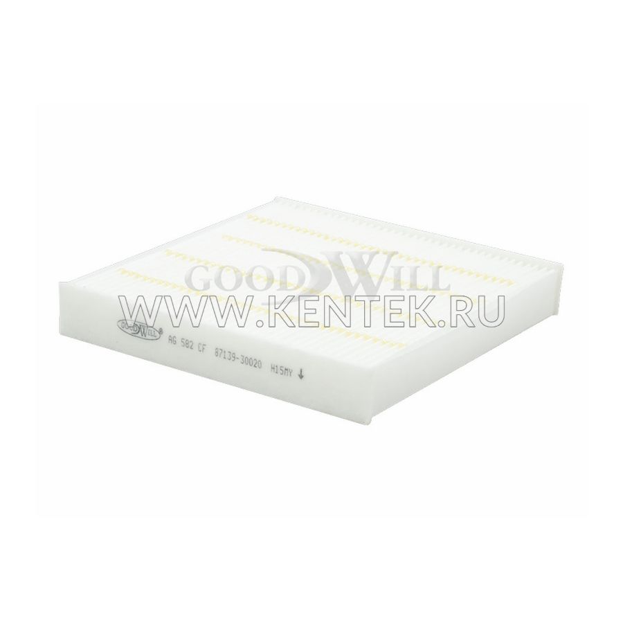 Фильтр салона GOODWILL AG 582 CF GOODWILL  - фото, характеристики, описание.