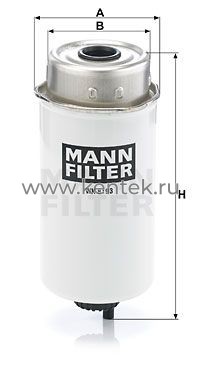 топливный фильтр MANN-FILTER WK8193 MANN-FILTER  - фото, характеристики, описание.