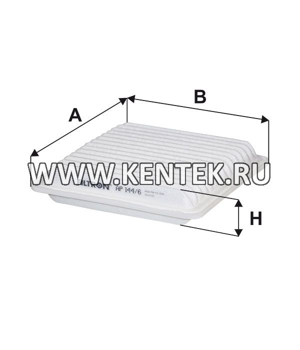 панельный воздушный фильтр FILTRON AP144/6 FILTRON  - фото, характеристики, описание.