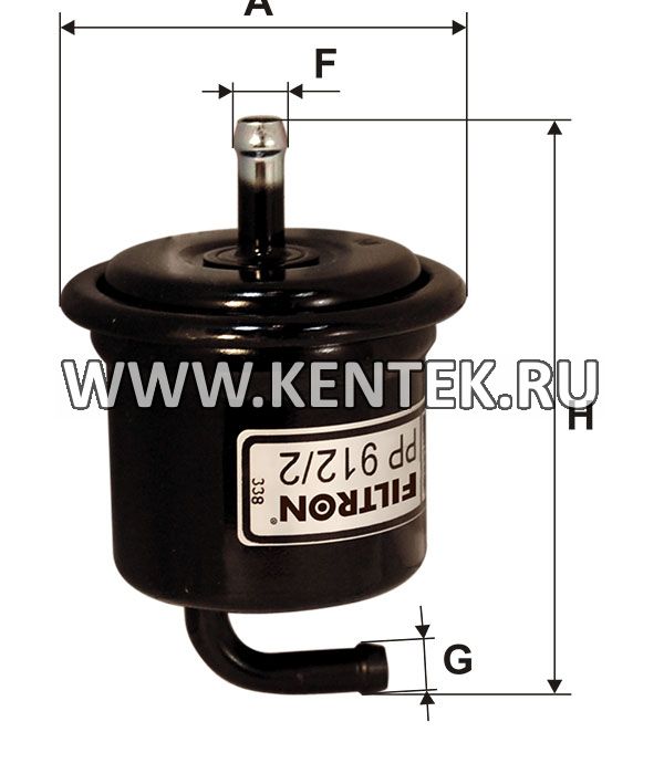 топливный фильтр коробочного типа FILTRON PP912/2 FILTRON  - фото, характеристики, описание.