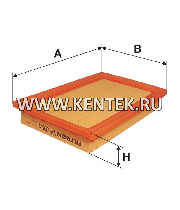 панельный воздушный фильтр FILTRON AP095/1 FILTRON  - фото, характеристики, описание.