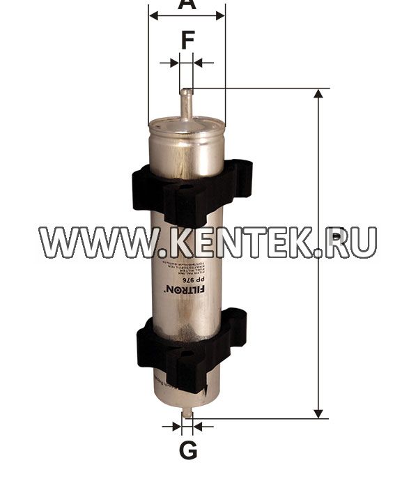 топливный фильтр коробочного типа FILTRON PP976 FILTRON  - фото, характеристики, описание.